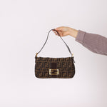Rare Fendi Zucca Baguette GHW - FashioNica