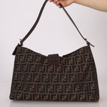 Rare Fendi Zucca Large Shoulder Bag - FashioNica