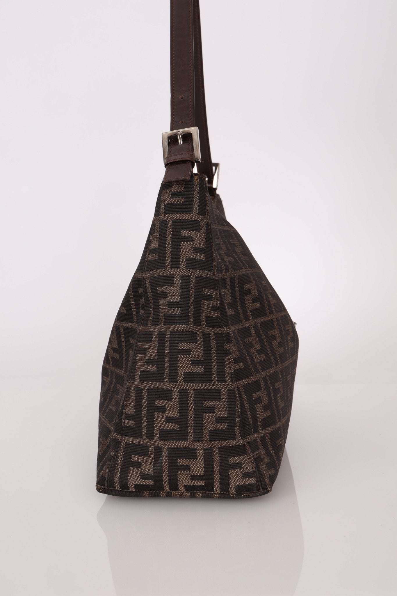 Rare Fendi Zucca Large Shoulder Bag - FashioNica