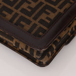 Rare Fendi Zucca Leather - Trimmed Baguette - FashioNica