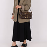 Rare Fendi Zucca Matte GHW Leather Edged Baguette - FashioNica