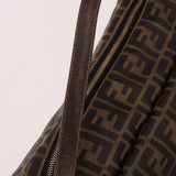 Rare Fendi Zucca Zip Mamma Baguette GHW - FashioNica