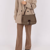 Rare Fendi Zucchino Mama Baguette GHW - FashioNica