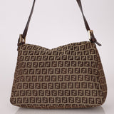 Rare Fendi Zucchino Mama Baguette GHW - FashioNica