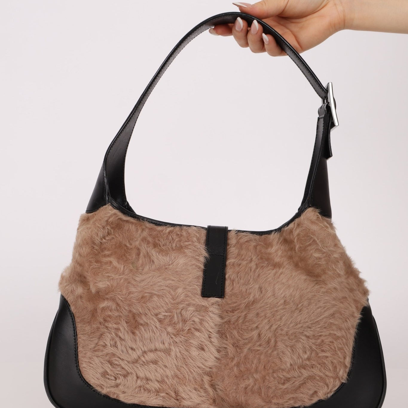 Rare Gucci Goat Fur Small Jackie - FashioNica