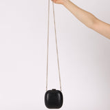 Rare Gucci Lizard Rounded Miniaudiere Clutch on Chain - FashioNica
