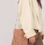 Rare Gucci Satin Pleated Square Frame Clutch - FashioNica