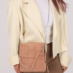 Rare Gucci Satin Pleated Square Frame Clutch - FashioNica