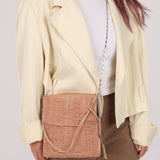 Rare Gucci Satin Pleated Square Frame Clutch - FashioNica