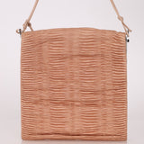 Rare Gucci Satin Pleated Square Frame Clutch - FashioNica