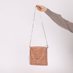 Rare Gucci Satin Pleated Square Frame Clutch - FashioNica