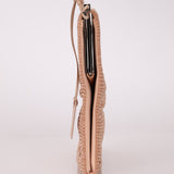 Rare Gucci Satin Pleated Square Frame Clutch - FashioNica