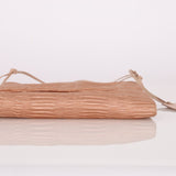 Rare Gucci Satin Pleated Square Frame Clutch - FashioNica