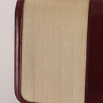 Rare Hermès 1980 Boxcalf & Crinoline Sologne Shoulder Bag GHW - FashioNica