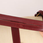 Rare Hermès 1980 Boxcalf & Crinoline Sologne Shoulder Bag GHW - FashioNica