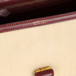 Rare Hermès 1980 Boxcalf & Crinoline Sologne Shoulder Bag GHW - FashioNica