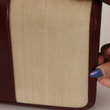 Rare Hermès 1980 Boxcalf & Crinoline Sologne Shoulder Bag GHW - FashioNica