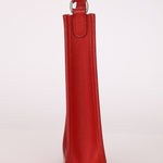 Rare Hermès 2004 Rouge Casaque Epsom Evelyne TPM PHW - FashioNica