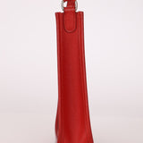 Rare Hermès 2004 Rouge Casaque Epsom Evelyne TPM PHW - FashioNica