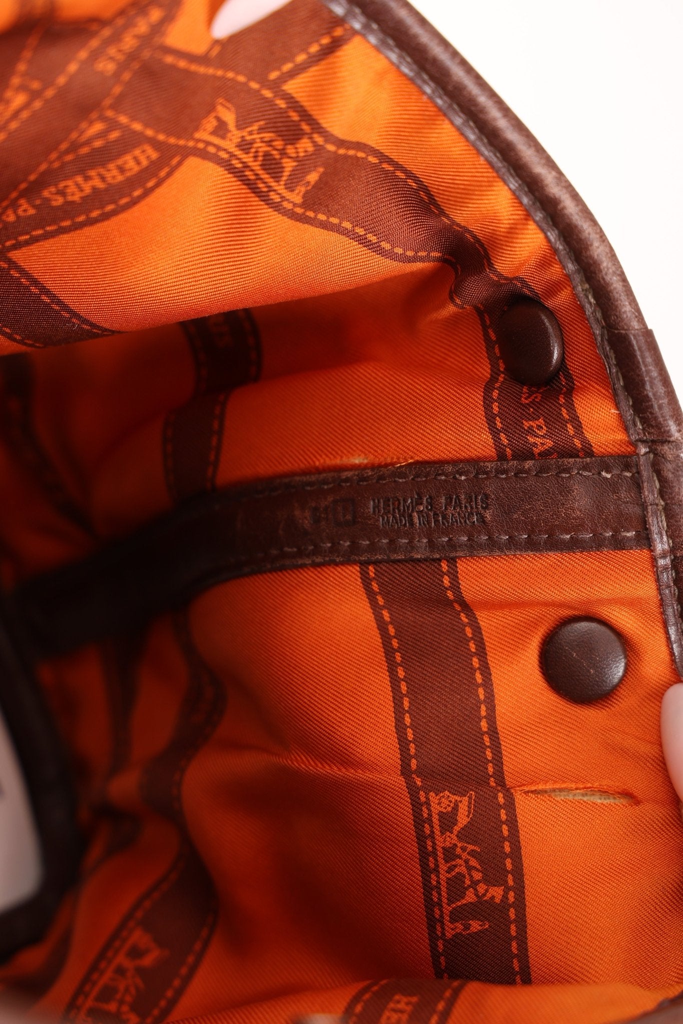 Rare Hermès 2005 Havana Swift and Bolduc Neo Garden Party 23 with Twilly - FashioNica