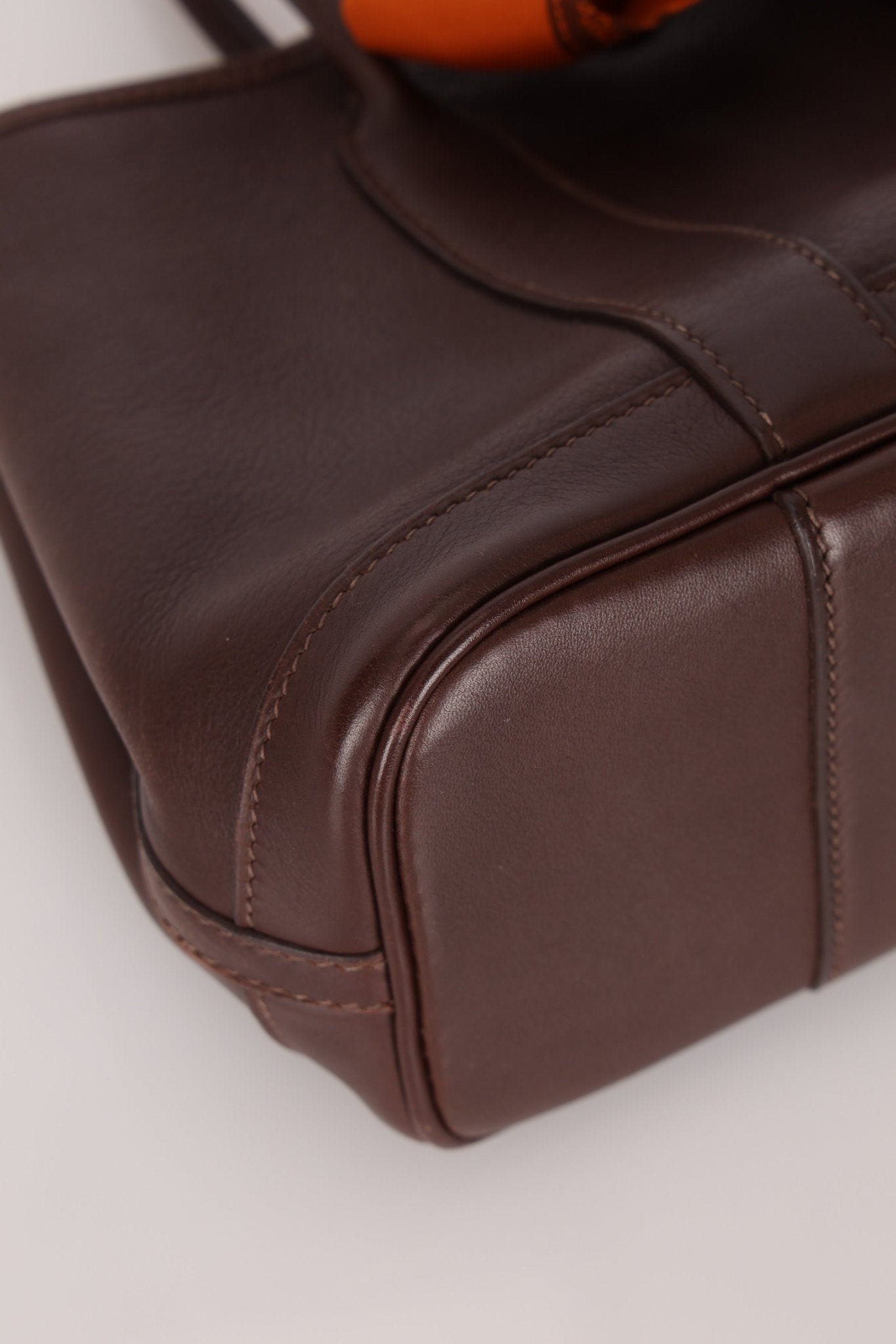 Rare Hermès 2005 Havana Swift and Bolduc Neo Garden Party 23 with Twilly - FashioNica