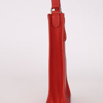 Rare Hermès 2005 Rouge Casaque Epsom Evelyne Short Strap TPM PHW - FashioNica