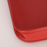Rare Hermès 2005 Rouge Casaque Epsom Evelyne Short Strap TPM PHW - FashioNica