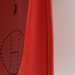 Rare Hermès 2005 Rouge Casaque Epsom Evelyne Short Strap TPM PHW - FashioNica