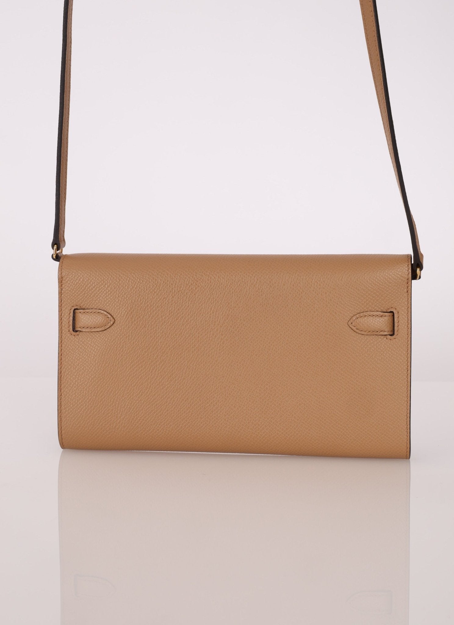 Rare Hermès 2022 Chai & Mauve Sylvestre Verso Kelly To Go GHW - FashioNica