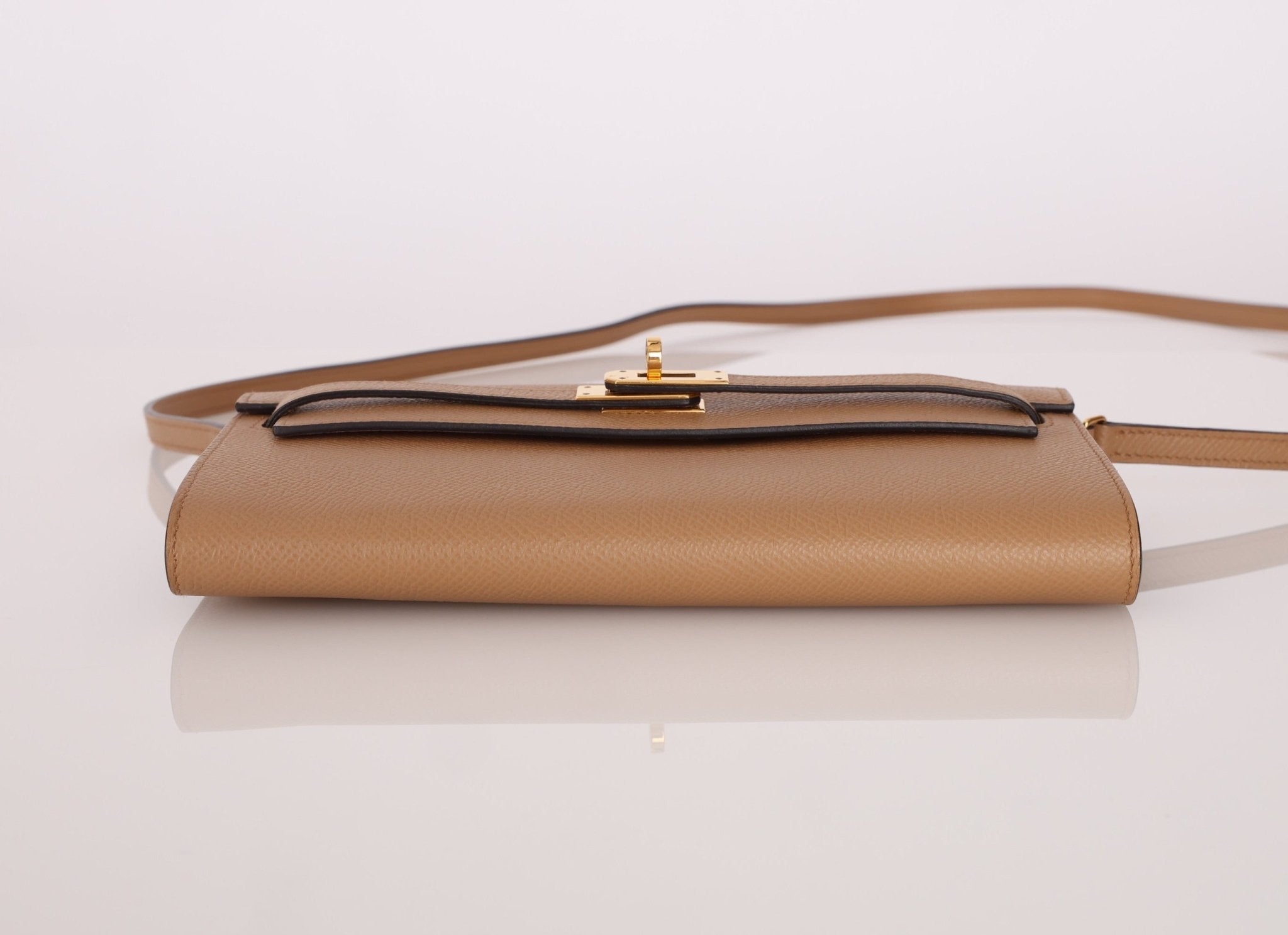 Rare Hermès 2022 Chai & Mauve Sylvestre Verso Kelly To Go GHW - FashioNica