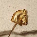 Rare Hermès Double - Sided Horse Brooch - FashioNica