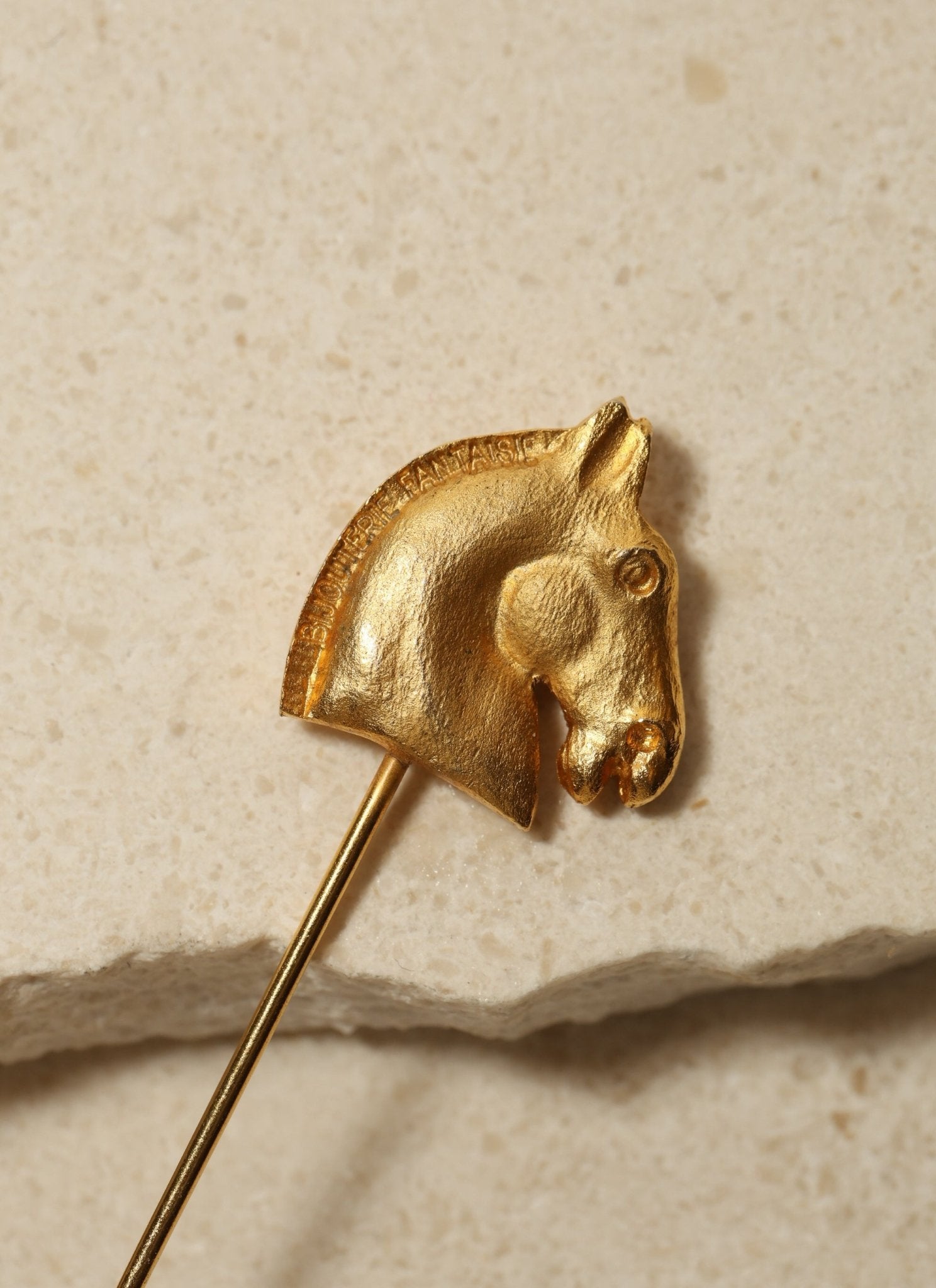 Rare Hermès Double - Sided Horse Brooch - FashioNica