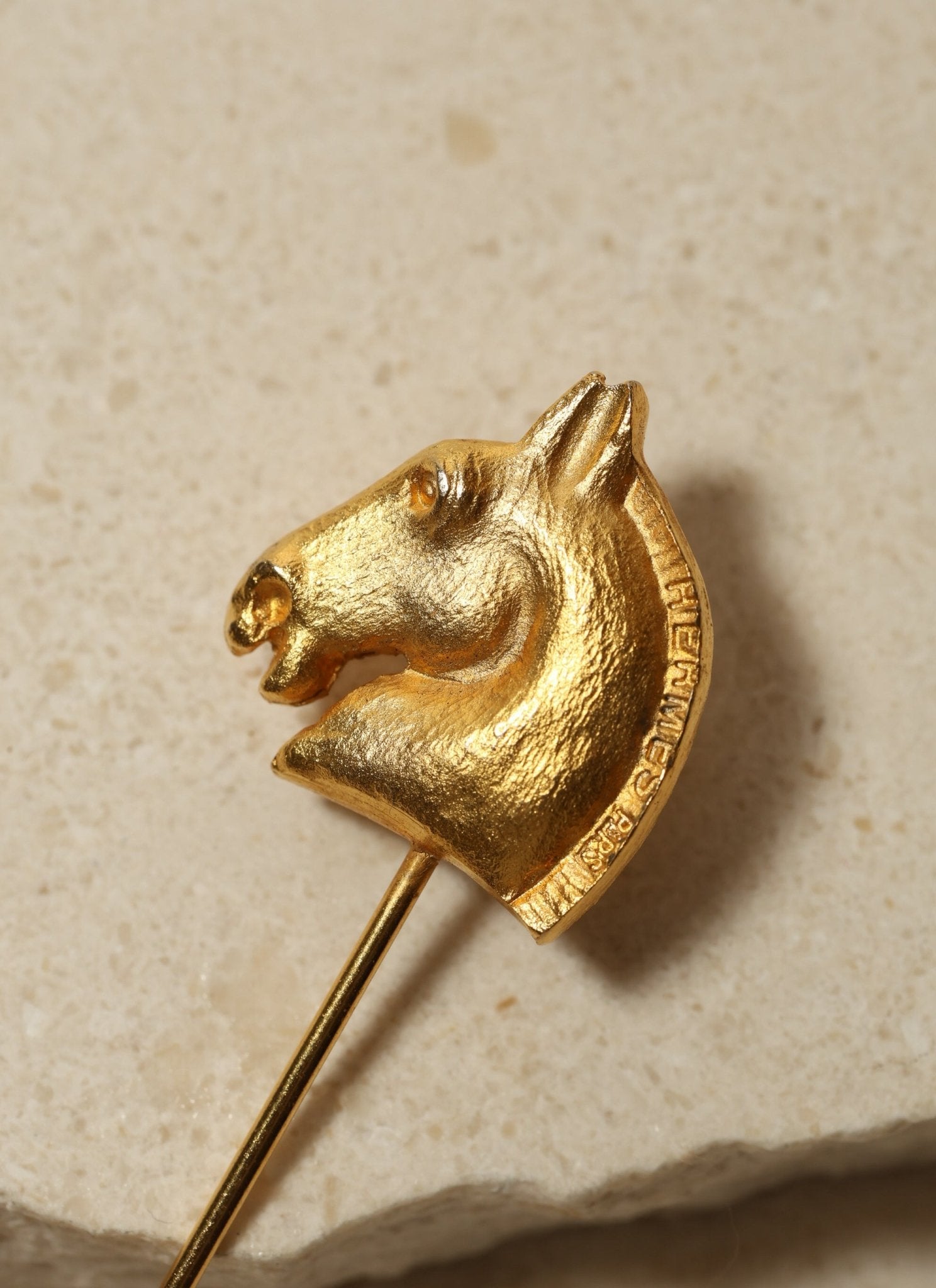Rare Hermès Double - Sided Horse Brooch - FashioNica