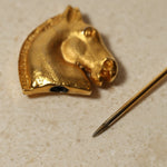 Rare Hermès Double - Sided Horse Brooch - FashioNica
