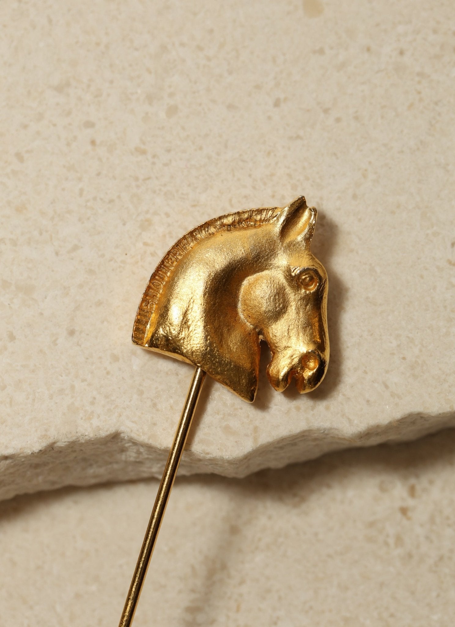 Rare Hermès Double - Sided Horse Brooch - FashioNica