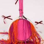 Rare Loewe Crochet Beaded Fringe Bracelet Pouch - FashioNica