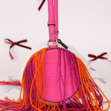 Rare Loewe Crochet Beaded Fringe Bracelet Pouch - FashioNica