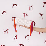 Rare Loewe Crochet Beaded Fringe Bracelet Pouch - FashioNica