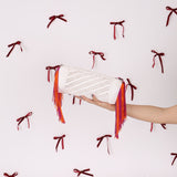 Rare Loewe Crochet Beaded Fringe Bracelet Pouch - FashioNica