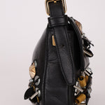 Rare Loewe Leather Beaded & Hardware Mini Baguette - FashioNica