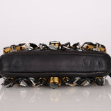 Rare Loewe Leather Beaded & Hardware Mini Baguette - FashioNica