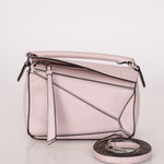 Rare Loewe Mother of Pearl Pink Mini Puzzle Bag - FashioNica