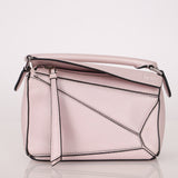 Rare Loewe Mother of Pearl Pink Mini Puzzle Bag - FashioNica