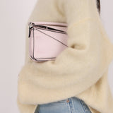 Rare Loewe Mother of Pearl Pink Mini Puzzle Bag - FashioNica