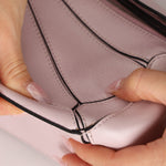 Rare Loewe Mother of Pearl Pink Mini Puzzle Bag - FashioNica