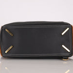 Rare Loewe Plaid Suede and Calfskin Medium Puzzle Bag - FashioNica