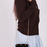 Rare Loewe Suede Coin Anagram Studded Waist Bag - FashioNica