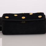 Rare Loewe Suede Coin Anagram Studded Waist Bag - FashioNica