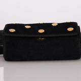 Rare Loewe Suede Coin Anagram Studded Waist Bag - FashioNica