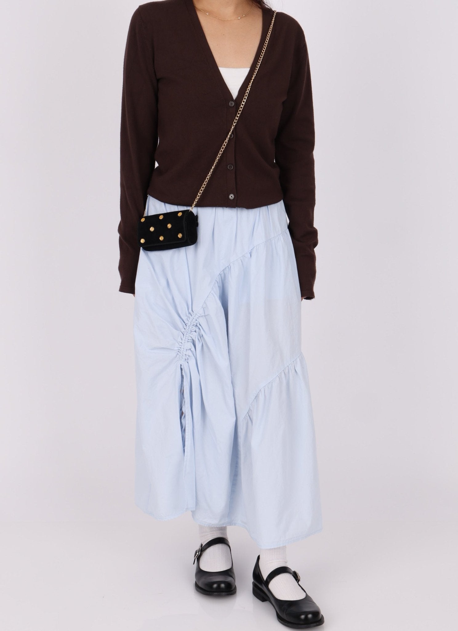 Rare Loewe Suede Coin Anagram Studded Waist Bag - FashioNica